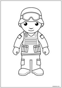 Desenho de soldados para imprimir 29