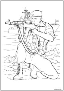 Desenho de soldados para imprimir 35