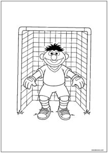 Desenho futebol para imprimir 1