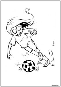 Desenho futebol para imprimir 16