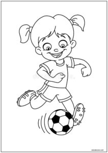 Desenho futebol para imprimir 17