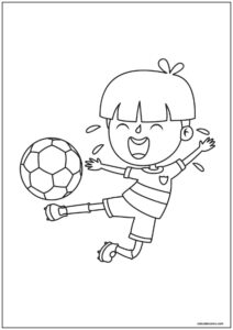 Desenho futebol para imprimir 18