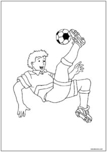 Desenho futebol para imprimir 3