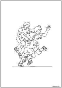 Desenho futebol para imprimir 6