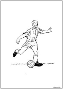 Desenho futebol para imprimir 7
